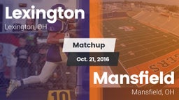 Matchup: Lexington vs. Mansfield  2016