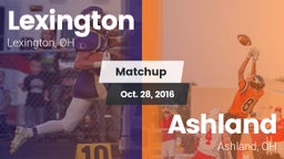 Matchup: Lexington vs. Ashland  2016