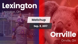 Matchup: Lexington vs. Orrville  2017