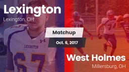 Matchup: Lexington vs. West Holmes  2017