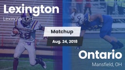 Matchup: Lexington vs. Ontario  2018