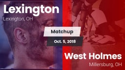 Matchup: Lexington vs. West Holmes  2018