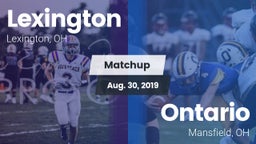 Matchup: Lexington vs. Ontario  2019