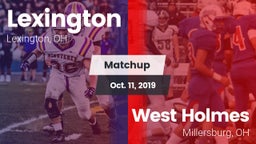Matchup: Lexington vs. West Holmes  2019