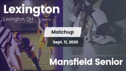 Matchup: Lexington vs. Mansfield Senior  2020