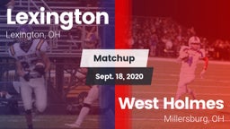 Matchup: Lexington vs. West Holmes  2020