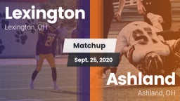 Matchup: Lexington vs. Ashland  2020