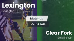 Matchup: Lexington vs. Clear Fork  2020