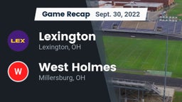 Recap: Lexington  vs. West Holmes  2022