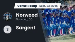 Recap: Norwood  vs. Sargent 2016