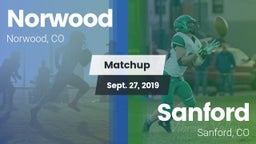 Matchup: Norwood vs. Sanford  2019