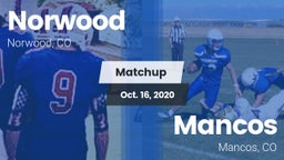 Matchup: Norwood vs. Mancos  2020