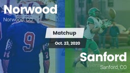 Matchup: Norwood vs. Sanford  2020