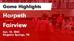 Harpeth  vs Fairview  Game Highlights - Jan. 10, 2023
