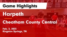 Harpeth  vs Cheatham County Central  Game Highlights - Feb. 3, 2023