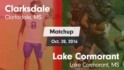 Matchup: Clarksdale vs. Lake Cormorant  2016