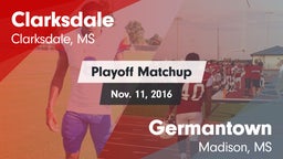 Matchup: Clarksdale vs. Germantown  2016