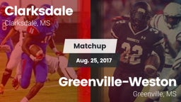 Matchup: Clarksdale vs. Greenville-Weston  2016