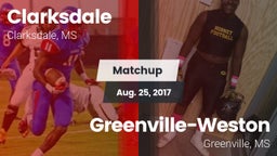 Matchup: Clarksdale vs. Greenville-Weston  2017