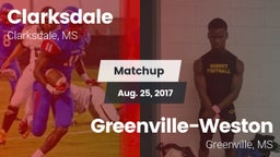 Matchup: Clarksdale vs. Greenville-Weston  2017