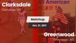 Matchup: Clarksdale vs. Greenwood   2017