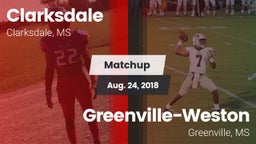 Matchup: Clarksdale vs. Greenville-Weston  2018