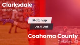 Matchup: Clarksdale vs. Coahoma County  2018