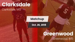 Matchup: Clarksdale vs. Greenwood   2018