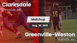 Matchup: Clarksdale vs. Greenville-Weston  2019