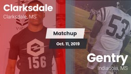 Matchup: Clarksdale vs. Gentry  2019