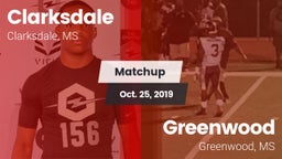 Matchup: Clarksdale vs. Greenwood   2019