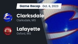 Recap: Clarksdale  vs. Lafayette  2023