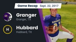 Recap: Granger  vs. Hubbard  2017