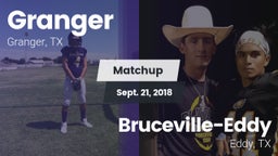 Matchup: Granger  vs. Bruceville-Eddy  2018