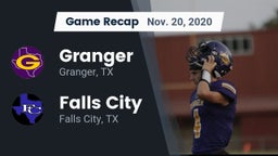 Recap: Granger  vs. Falls City  2020