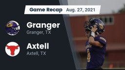 Recap: Granger  vs. Axtell  2021