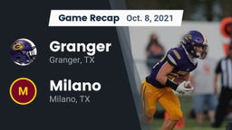 Recap: Granger  vs. Milano  2021