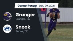 Recap: Granger  vs. Snook  2021