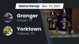 Recap: Granger  vs. Yorktown  2021