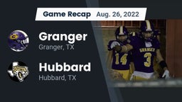 Recap: Granger  vs. Hubbard  2022