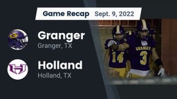 Recap: Granger  vs. Holland  2022
