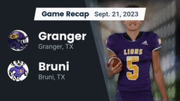 Recap: Granger  vs. Bruni  2023