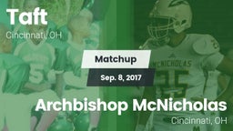 Matchup: Taft vs. Archbishop McNicholas  2017