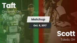 Matchup: Taft vs. Scott  2017