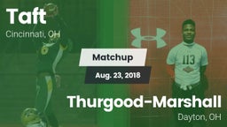 Matchup: Taft vs. Thurgood-Marshall  2018