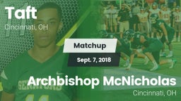 Matchup: Taft vs. Archbishop McNicholas  2018