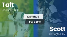 Matchup: Taft vs. Scott  2018