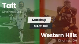 Matchup: Taft vs. Western Hills  2018