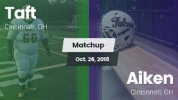 Matchup: Taft vs. Aiken  2018