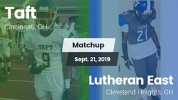 Matchup: Taft vs. Lutheran East  2019